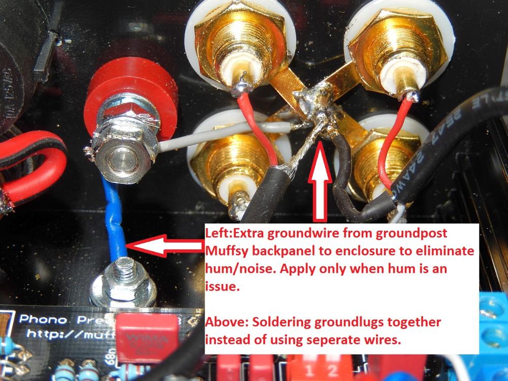 Eliminate Hum Muffsy Phono Kits